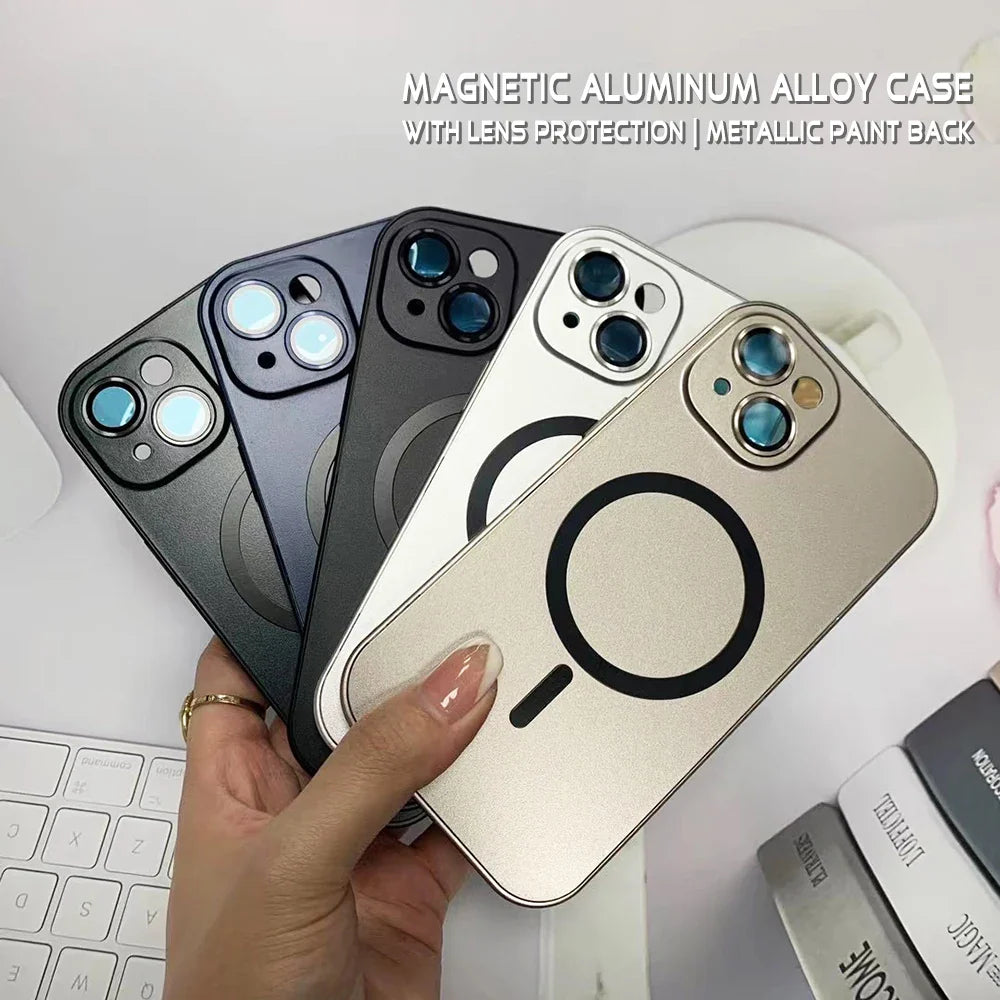 The Praefectus Full Titanium MagSafe Case