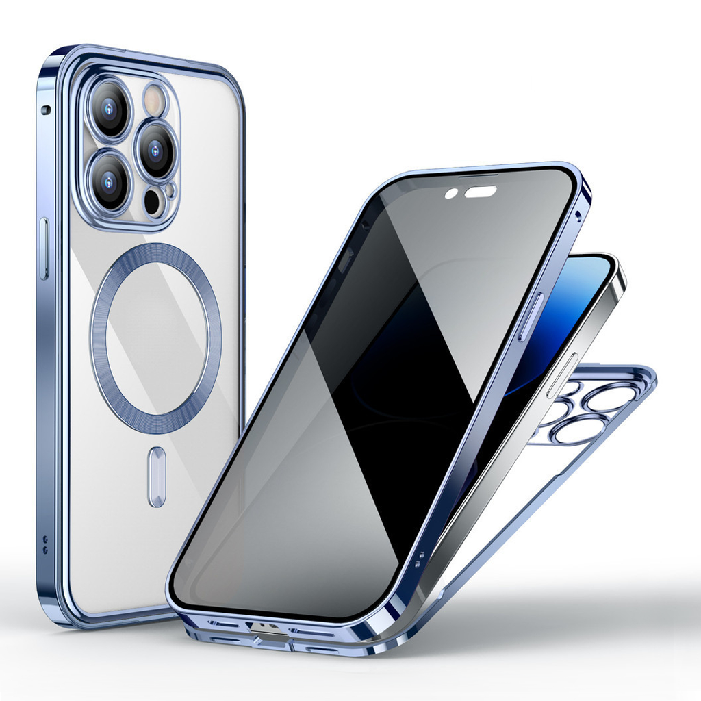 The Versātilis Titanium Magsafe Case (Privacy Screen)