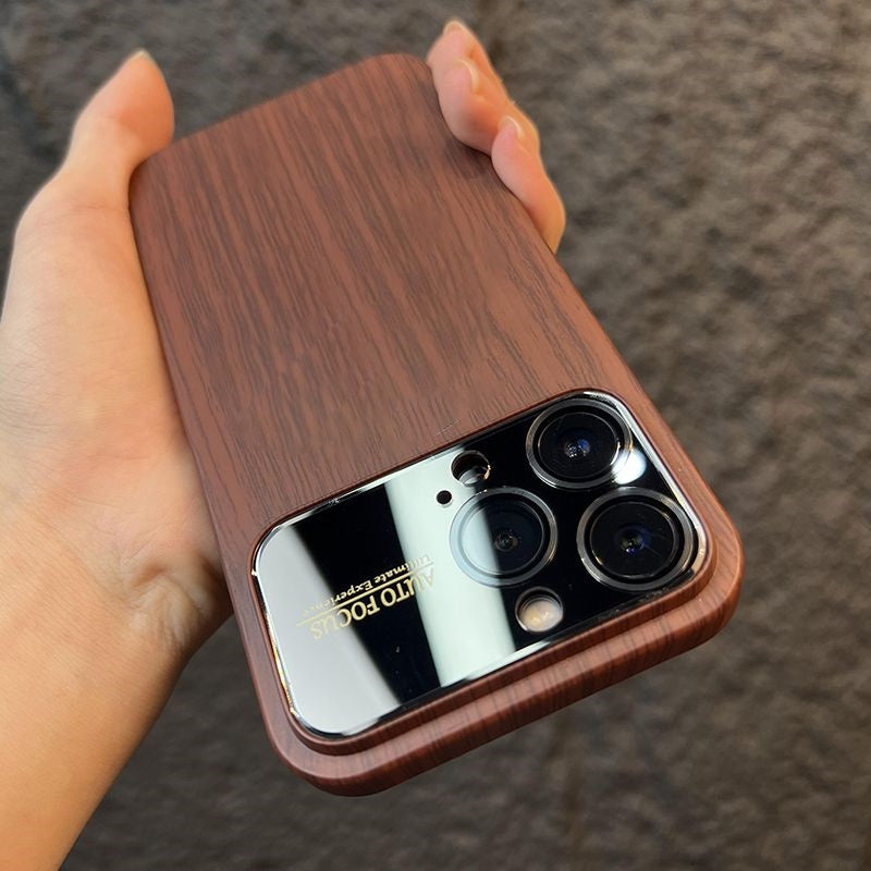 Luxe iPhone Wood Grain Case Light