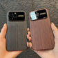 Luxe iPhone Wood Grain Case Light