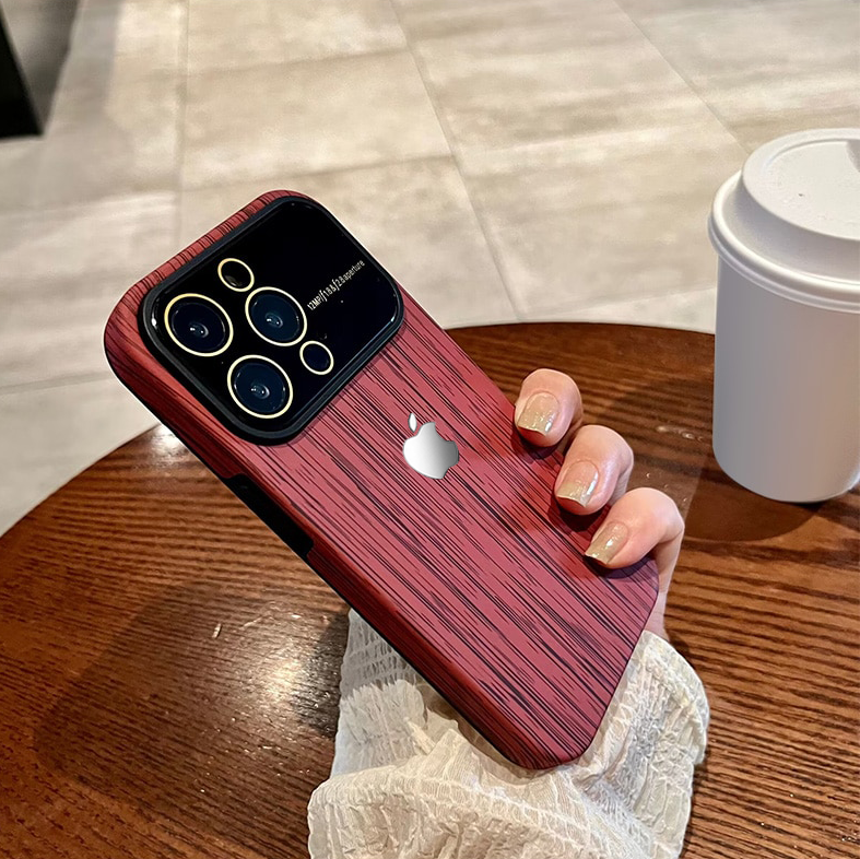 Luxe iPhone Wood Grain Case