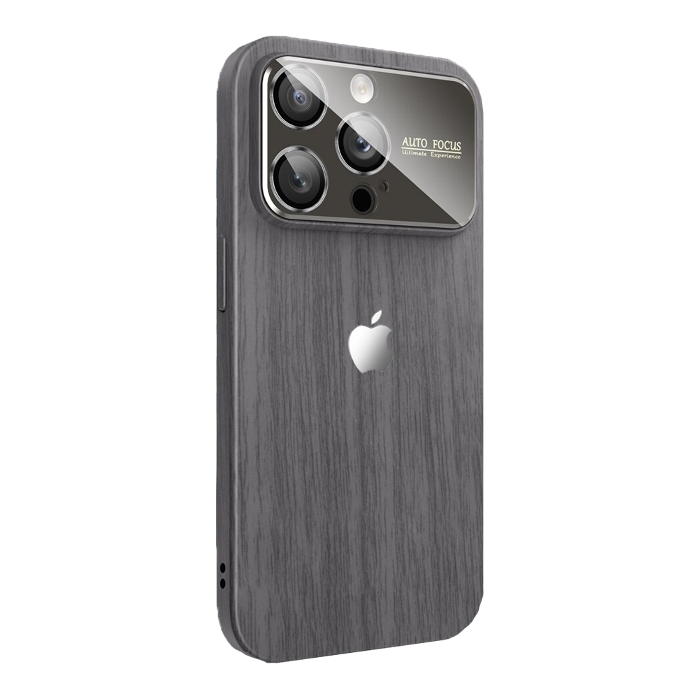 Luxe iPhone Wood Grain Case Light