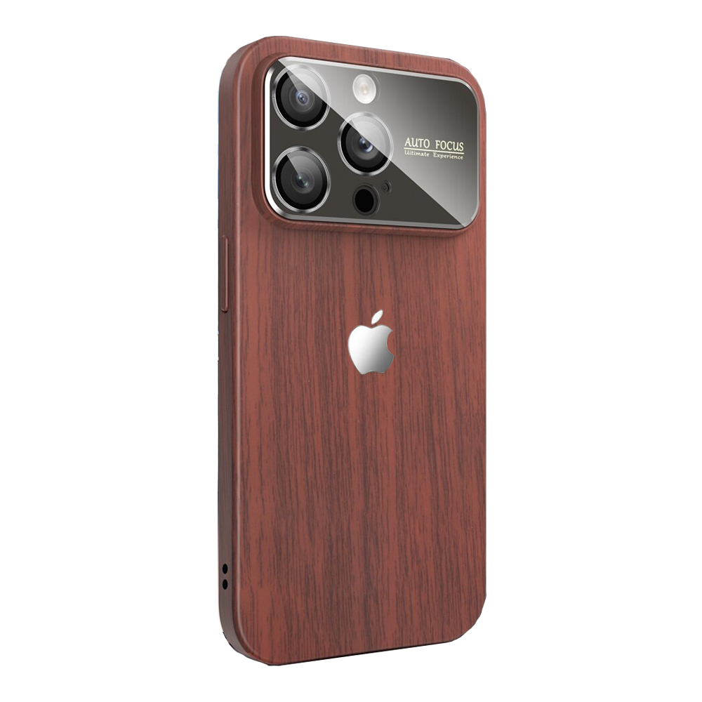 Luxe iPhone Wood Grain Case Light