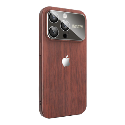 Luxe iPhone Wood Grain Case Light