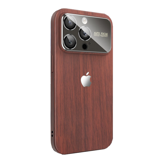 Luxe iPhone Wood Grain Case Light